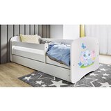 HAPPYKIDS OTROKA POSTELJA DREAMY SLONEK (VE BARV IN DIMENZIJ)-Bela-80x160 | Shoptok.si