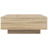  Stolić za kavu boja hrasta sonome 80x80x31cm konstruirano drvo | Eponuda.com