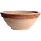 Degrea ZUNANJA SKLEDA CIKLAMA 38 CM GRAFIATA GLINA | Shoptok.si