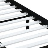  Za krevet od masivne borovine crni 140 x 190 cm crni | shoptok.hr