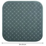  Podloga za tuš kadu premium siva protuklizna, 54x54 cm | shoptok.hr
