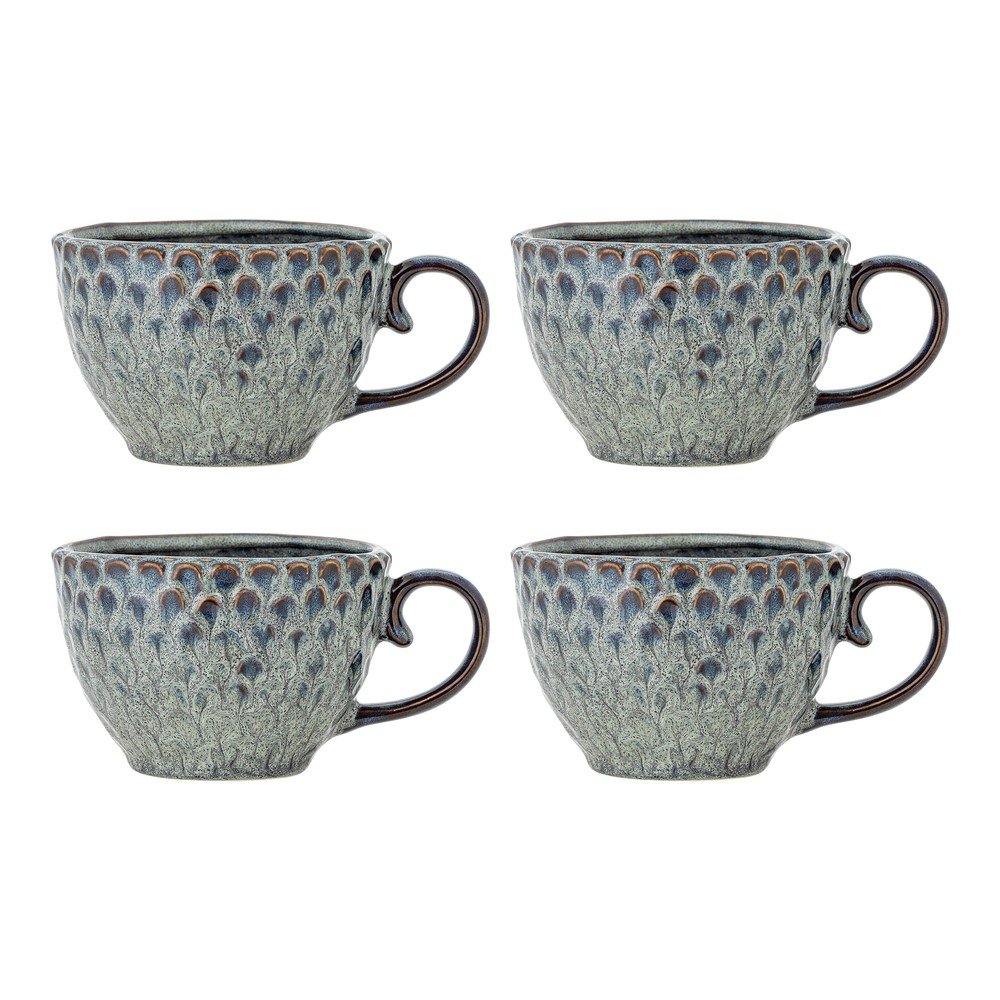 Bloomingville Sive keramične skodelice v kompletu 4 ks 365 ml Katrina – Cene