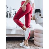 DStreet Spodnie damskie dresowe STIVEL różowe | shoptok.hr