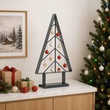  Metalna božićna jelka KUOPIO 60 cm Čelik Crna | shoptok.hr