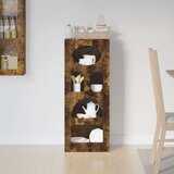  Kreveta Dimljeni hrast 40 x 35 x 100,5 cm Konstruirano drvo | shoptok.hr