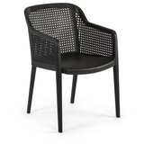 Tilia baštenski set octa sto i 4 stolice crni 80X80 | Eponuda.com