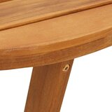  Okrugli Vrtni stol - Blagovaonski stol Ø110x75 cm Masivno drvo akacije - 110 x 75 cm 1 Okruglo | shoptok.hr