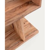 Kave Home Regal iz masivnega tika v naravni barvi 55x132x30 cm Aroba – | Shoptok.si
