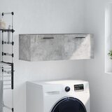 vidaXL Stenska omarica betonsko siva 100x36,5x35 cm inženirski les | Shoptok.si