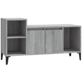 Maison Chic TV omarica - TV enota - Televizijska omarica siva sonoma 100x35x55 cm inženirski les, (21698647) Cene