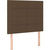  Box spring postelja z vzmetnico LED tem. rjava 120x200 cm blago, (21118468) | Shoptok.si