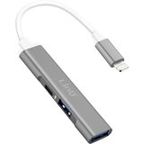 LINQ iPhone / iPad hub Lightning prikljucek na 2x USB 1x iPhone Lightning vticnico, (21262067) Cene
