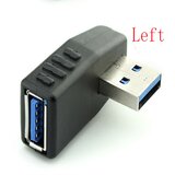 Generic USB moški na ženski USB adapter 3.0 moški na ženski 90-stopinjski stranski podaljšek komolca pod pravim kotom za pretvorbo, (21127570) Cene