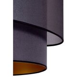  Duolla - Visilica na sajli PARIS 1xE27/15W/230V prečnik 40 cm crna/zlatna | Eponuda.com