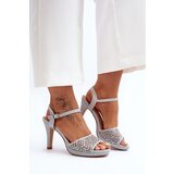 Da Embellished Sandals with Heel | shoptok.hr