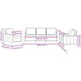  3-dijelni set sofa s jastucima crvena boja vina baršunasti | Eponuda.ba