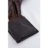 Boto Women's Boots with Thick Heel and Platform Slip-On Brown Florinne | shoptok.hr