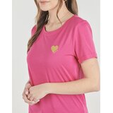 Only Majice s kratkimi rokavi ONLKITA LIFE Rožnata | Shoptok.si