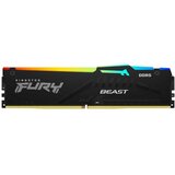 Kingston Memorija 16GB/DIMM/DDR5/6400MHz/CL32/FURY Beast RGB EXPO | Eponuda.com