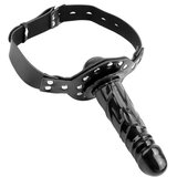 Tonga Fetish Fantasy - dildo s otvorom za usta (crno) cijene