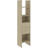 Ormarić za knjige boja hrasta 40x35x180 cm konstruirano drvo | Shoptok.si