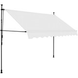 Maison Chic Ročno zložljiva tenda - Senčniki z LED lučkami 250 cm krem, (22041245) Cene