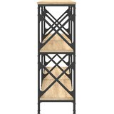  Konzolni stol boja hrasta 156x28x80,5 cm konstruirano drvo | shoptok.hr