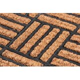 Ramda Otirač od kokosovih vlakana s uzorkom parketa 40x60cm | shoptok.hr
