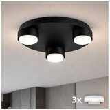 Brilagi LED RGB plafonsko svetlo MONO sa prigušiva 3xGX53/14W/230V Wi-Fi Tuya, prečnik 30 cm, crno Cene
