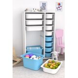 Hanah home višenamenska polica rine 2D4K8U white blue | ePonuda.com