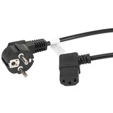 Lanberg CA-C13C-12CC-0018-BK power cable Black 2 m C13 coupler CEE7 /7 | shoptok.hr