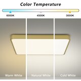 Brilagi - LED plafonjera POOL LED/48W/230V 3000/4500/6000K 50x50 cm zlatna | Eponuda.com