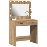  Toaletni stol s ladicama Umjetnički hrast 78,5 x 41 x 135 cm | shoptok.hr