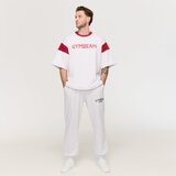 GymBeam Premium Heavyweight Varsity T-Shirt White XL | Eponuda.com