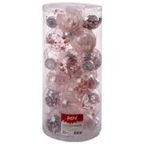 Festa icy set novogodišnje kugle set svetlo roze 6cm 24k ( 780254 ) Cene