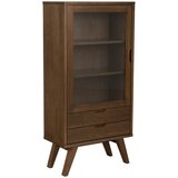 Actona Smeđa vitrina u dekoru hrasta 72x145x36 cm A-Line – | shoptok.hr