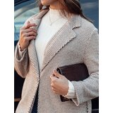 DStreet Płaszcz damski oversize TEDDSTYLE beżowy | shoptok.hr