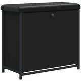  The Living Store Klop za čevlje s preklopnim predalom črna 62x32x56 cm - Klop Za Čevlje, (21448231) | Shoptok.si