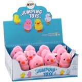  Jumping Chicken Wind-Up Plush Toy Decoration Pink | Shoptok.si