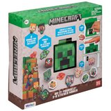 Paladone Minecraft set za izradu 3D naljepnica | shoptok.hr