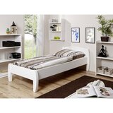 MID.YOU Postelja Jasmin, Bela, Masivno, 90x200 | Shoptok.si
