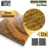 Green Stuff World Grass Tuft Strips 12mm Dry Brown | Trake trave 12mm suvo braon | Eponuda.com