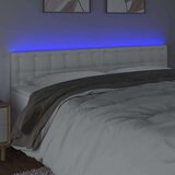  Posteljno vzglavje belo 180x5x78/88 cm umetno usnje, (20793769) | Shoptok.si
