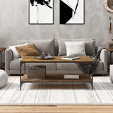  Klubska mizica dimljeni hrast 80x50x40 cm inženirski les, (20712292) | Shoptok.si