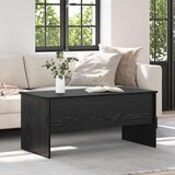 vidaXL Stolić za kavu Crni hrast 102 x 50,5 x 46,5 cm Cijene