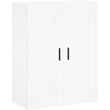  Visoka komoda bijela 69,5x34x180 cm konstruirano drvo | shoptok.hr