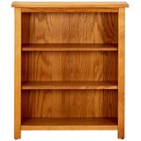  Biblioteka od masivne hrastovine s 3 police 70 x 22,5 x 82 cm | shoptok.hr