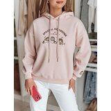 DStreet Bluza damska oversize z kapturem SPECIAL KITTY różowa | Shoptok.si