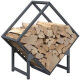  stojalo za drva antracit 50x25x50 cm hladno valjano jeklo | Shoptok.si
