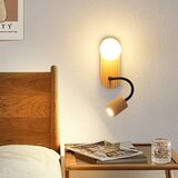  Brilagi - Drvena zidna lampa MODERN WOOD 1xG9/5W/230V + 1xGU10/8W | Eponuda.com
